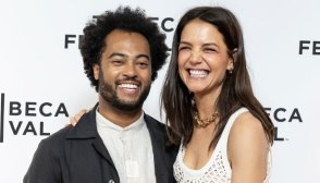 Katie Holmes and Bobby Wooten