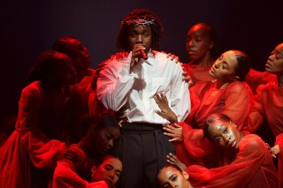 Kendrick Lamar performs at the Glastonbury Festival in Worthy Farm, Somerset, England
Glastonbury, United Kingdom - 26 Jun 2022