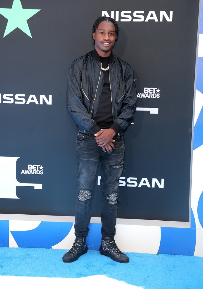 Lil Tjay At The BET Awards