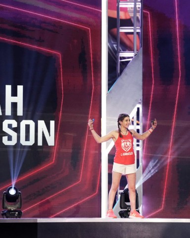 AMERICAN NINJA WARRIOR -- "San Antonio Qualifiers" -- Pictured: Lilah Nathison -- (Photo by: Elizabeth Morris/NBC)