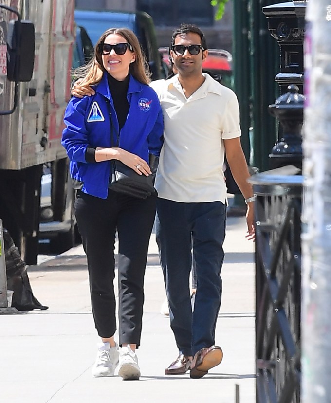 Aziz Ansari & Serena Skov Campbell