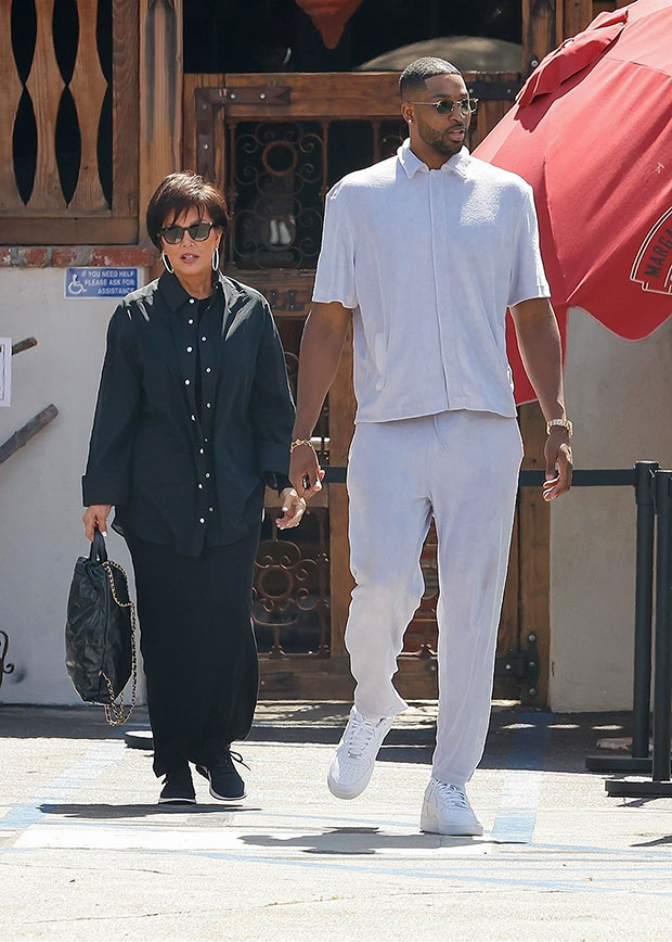 Kris Jenner Tristan Thompson June 18, 2022