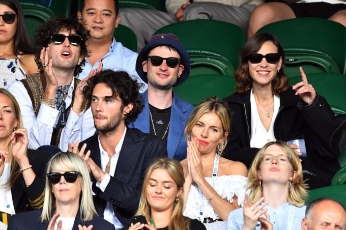 Alexa Chung & Sienna Miller With Their BFs