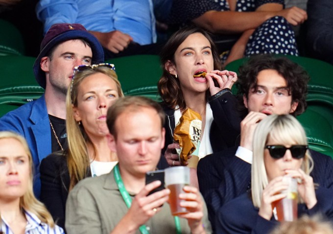 Tom Sturridge & Alexa Chung Snack