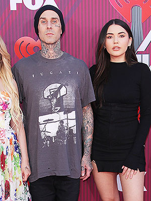 Travis Barker and Atiana de la Hoya