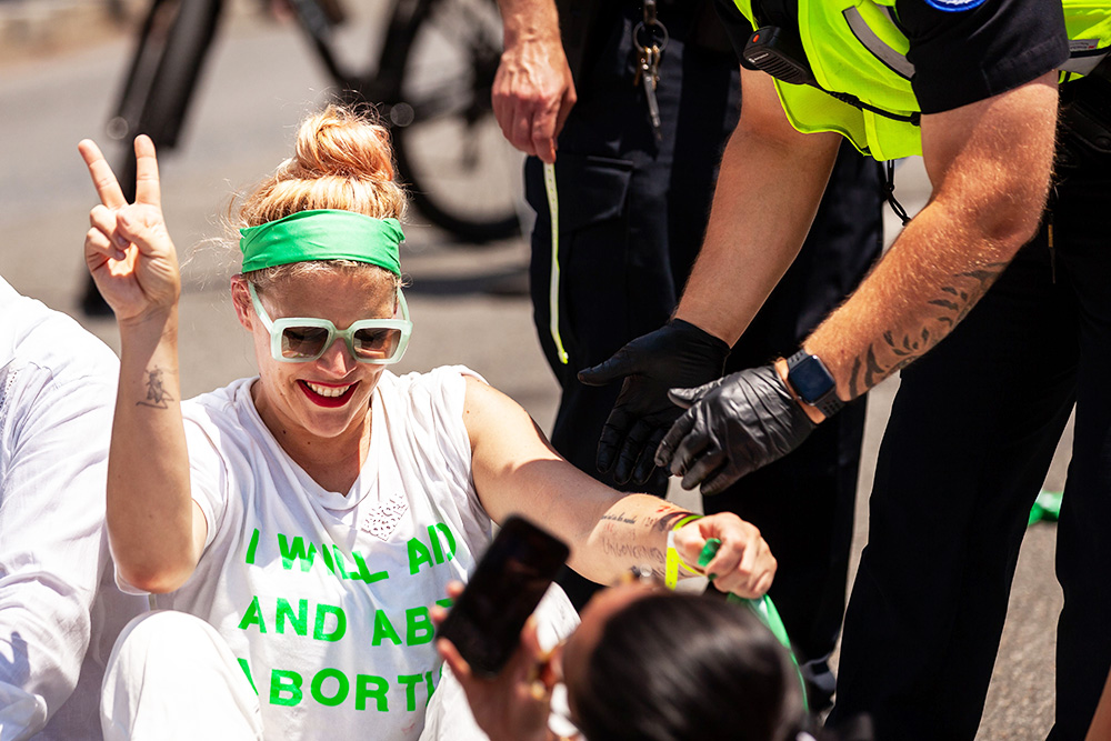 Mass civil disobedience for reproductive rights, Washington, United States - 30 Jun 2022