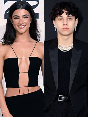 Charli D'Amelio and Landon Barker