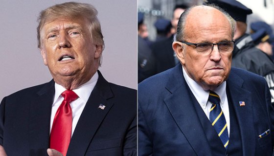 donald trump, rudy giuliani