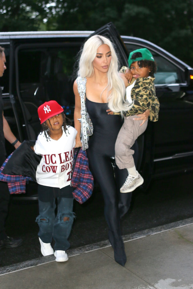 Kim Kardashian, Saint and Psalm West