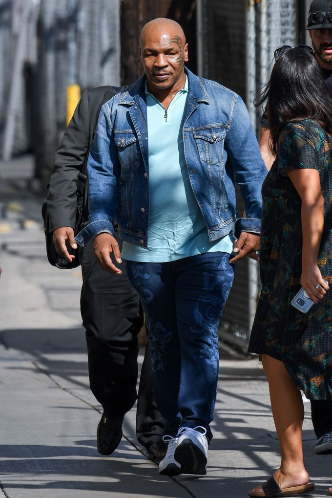 Mike Tyson At ‘Jimmy Kimmel Live’