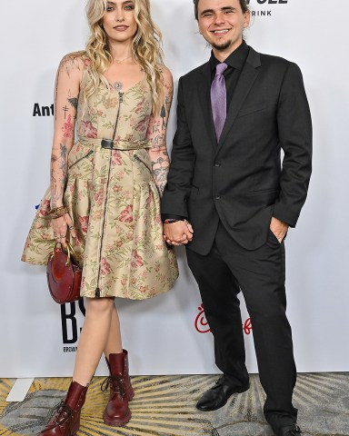 (L-R) Paris Jackson and Prince Jackson
Harold and Carole Pump Foundation Gala, Beverly Hills, Los Angeles, California, USA - 19 Aug 2022