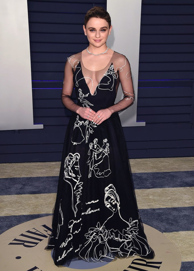 Joey King At The 2019 Vanity Fair Oscar Party