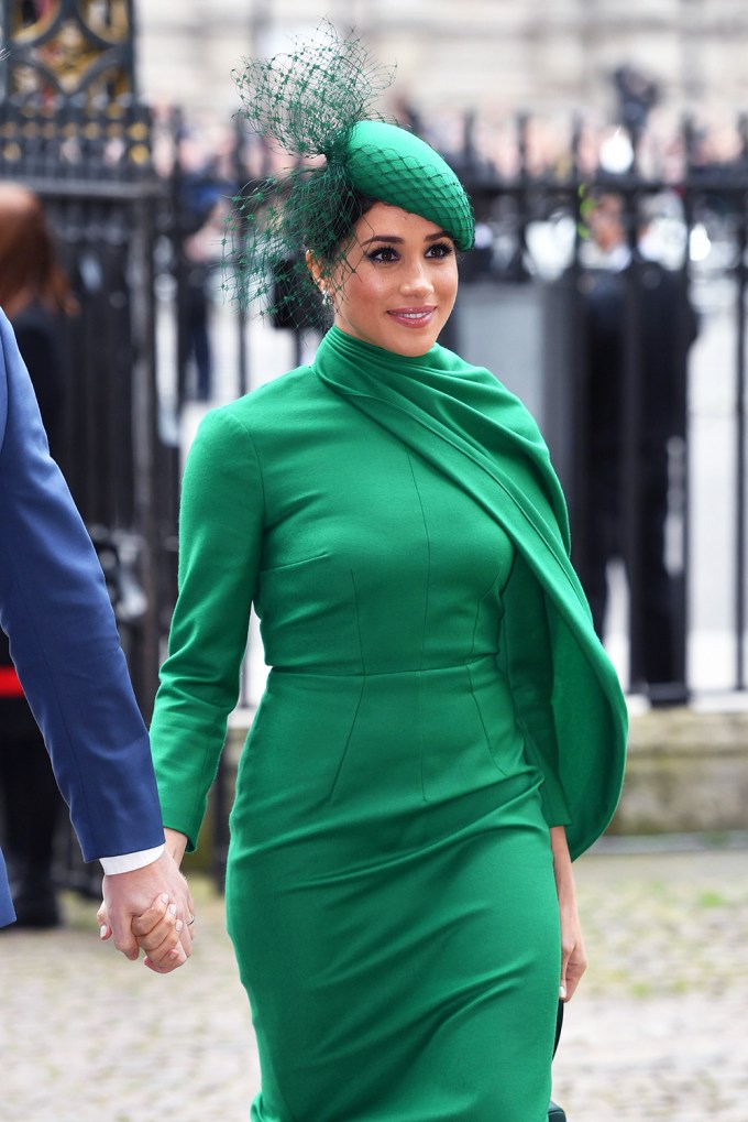 Meghan Markle In Emerald Green