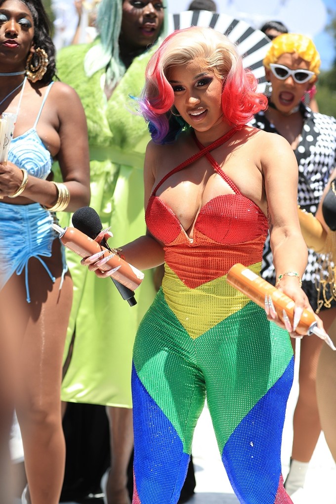 Cardi B At WeHo Pride Parade