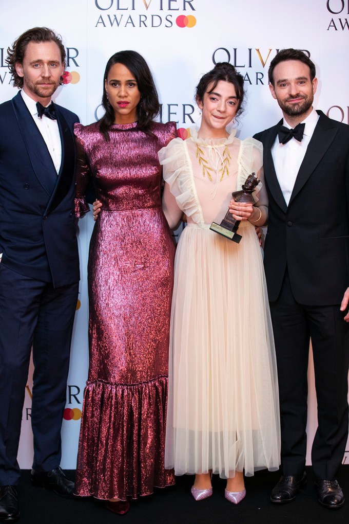 Tom Hiddleston & Zawe Ashton at the Olivier Awards