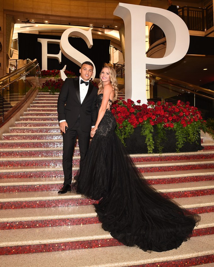 Charles O’Neal III & Chari Hawkins at the 2022 ESPYs