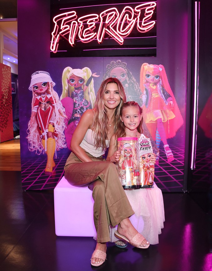 Audrina Patridge and her daughter, Kirra