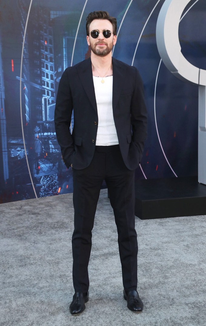 Chris Evans At The LA Premiere