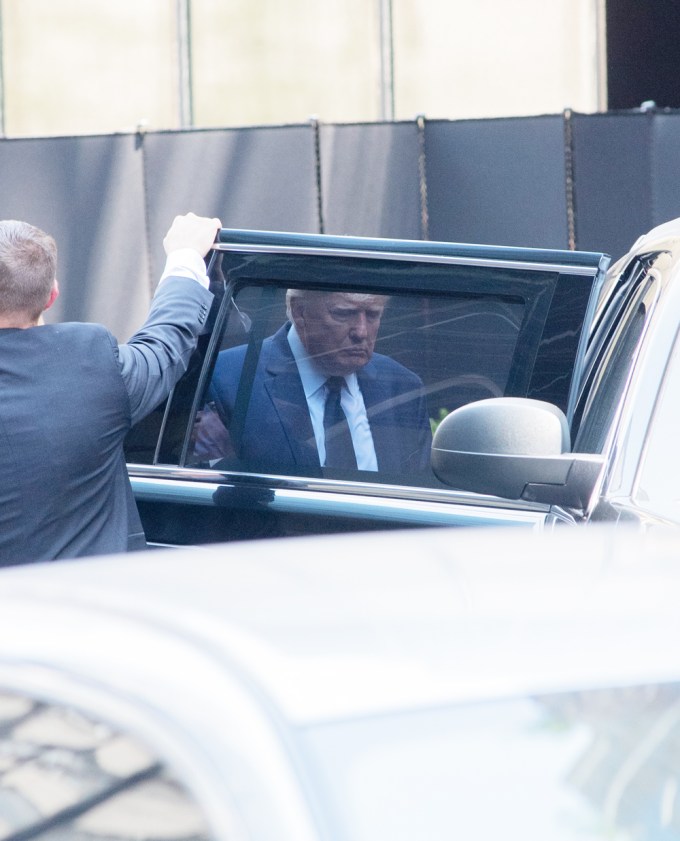 Donald Trump Heads To Ivana’s Funeral