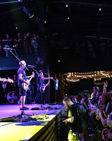 Freddy Herrera, Art Alexakis, Davey French
Everclear in concert at The Skydeck, The Skydeck, Nashville, Tennessee, US - 06 Jul 2022