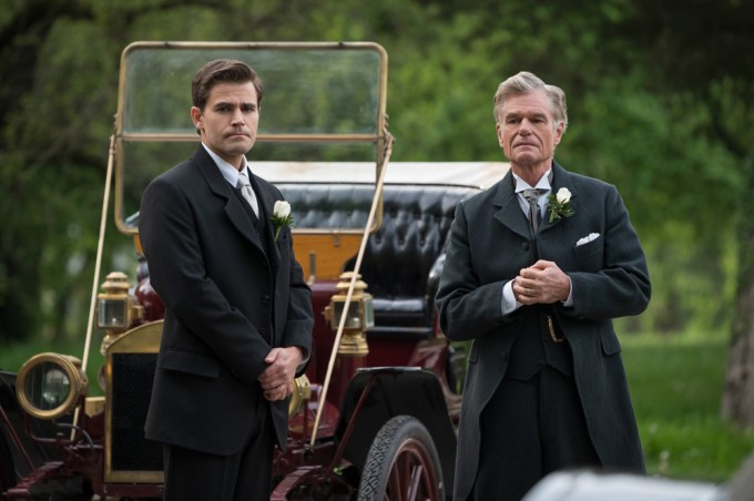 Paul Wesley & Harry Hamlin