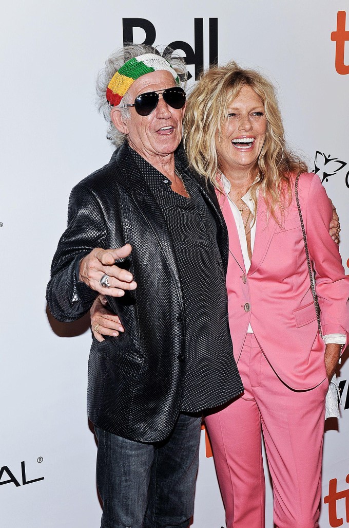 Keith Richards & Patti Hansen