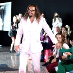 RESTRICTED TO EDITORIAL USEMandatory Credit: Photo by Pedro Fiuza/NurPhoto/Shutterstock (13005826y)US actor and ocean activist Jason Momoa with his two children Nakoa-Wolf Momoa and Lola Momoa (R ) during the United Nations Oceans Conference in Lisbon, Portugal, on June 27, 2022.2022 United Nations Oceans Conference in Lisbon, Portugal - 27 Jun 2022