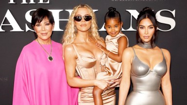 Kris Jenner, Khloe Kardashian, True Thompson, Kim Kardashian