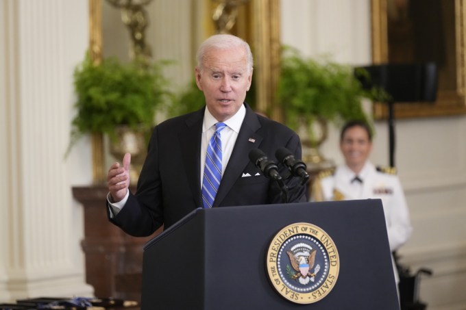 Joe Biden Addresses The Public