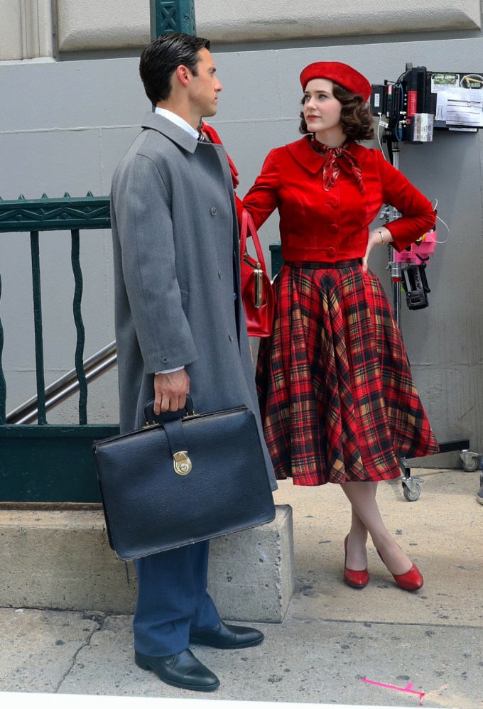 Rachel Brosnahan & Milo Ventimiglia