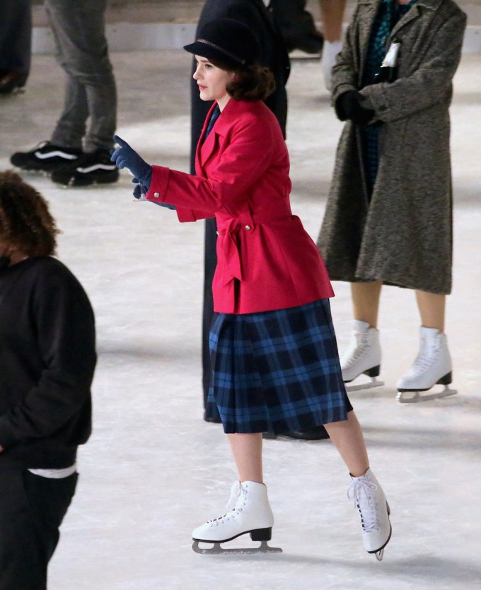 Rachel Brosnahan Ice Skates