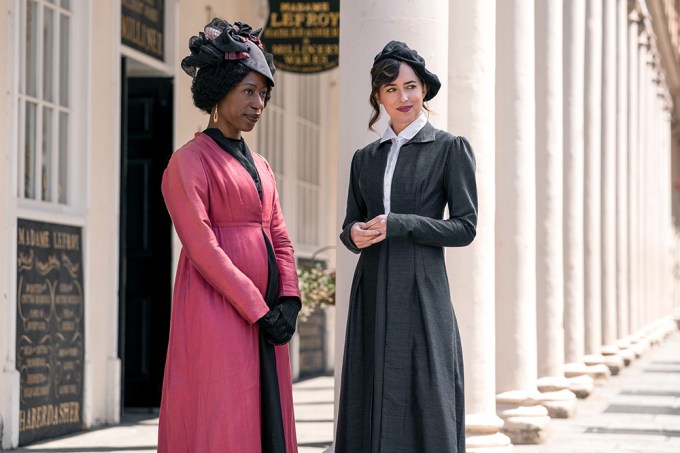 Dakota Johnson & Nikki Amuka-Bird Looking Sharp