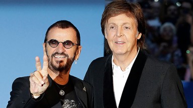 Paul McCartney and Ringo Starr