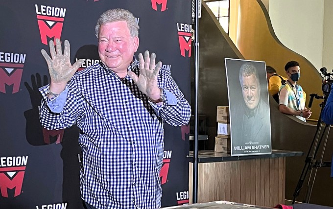 William Shatner Makes His Mark at Theatre Box San Diego