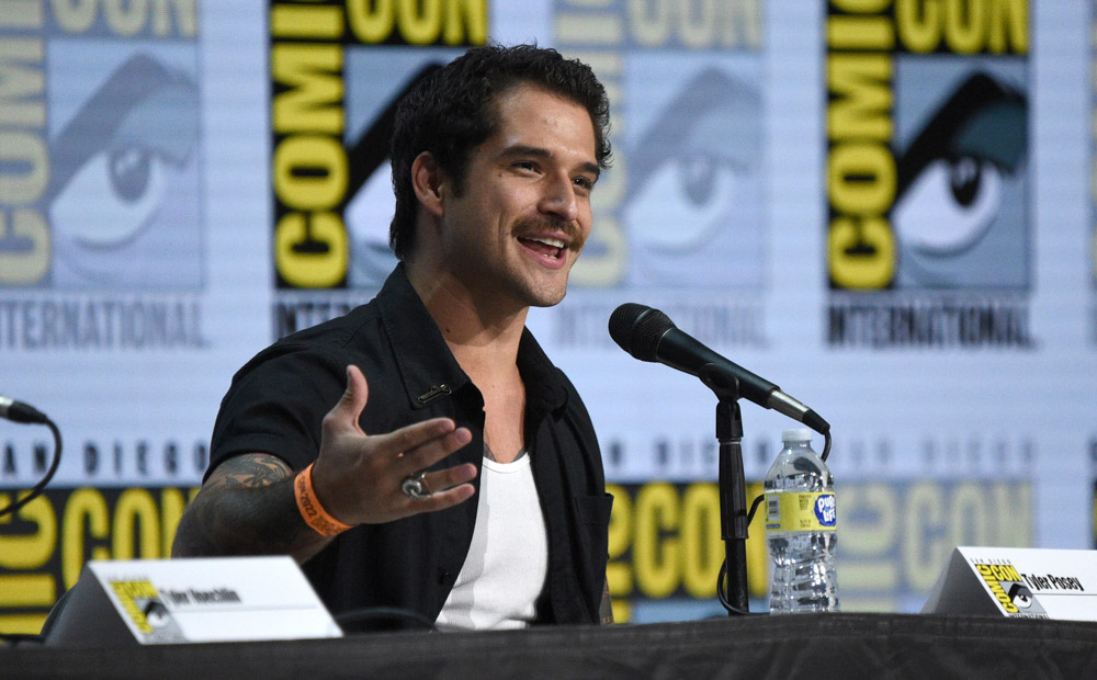 Tyler Posey participates in a panel for "Teen Wolf: The Movie" on day one of Comic-Con International, in San Diego
2022 Comic Con - 'Teen Wolf: The Movie', San Diego, United States - 21 Jul 2022