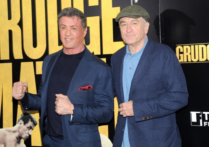 Sylvester Stallone & Robert De Niro In 2013