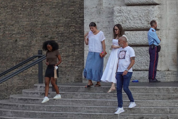 Angelina Jolie at the Vatican With Zahara