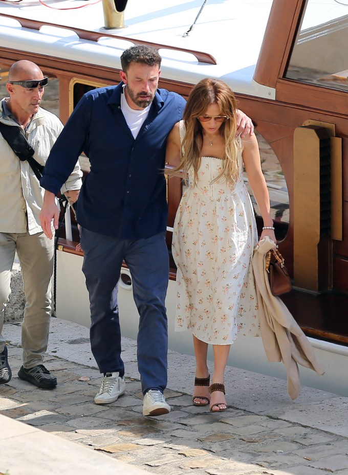 Jennifer Lopez & Ben Affleck On A Private Cruise