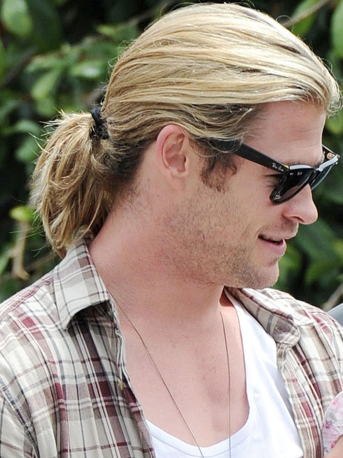 Chris Hemsworth’s Ponytail