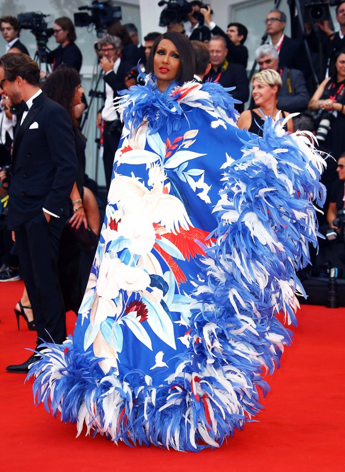 Iman At The 2019 Venice Film Festival