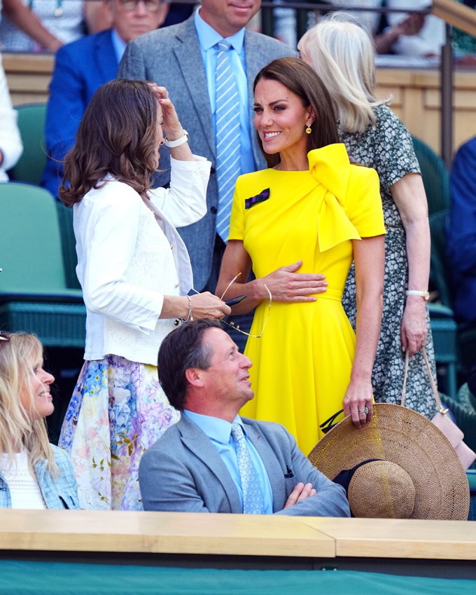 Kate Middleton Attends Wimbledon