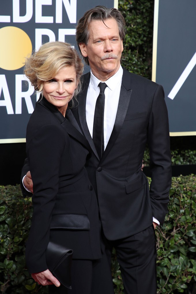 Kyra Sedgwick & Kevin Bacon At The 2018 Golden Globes