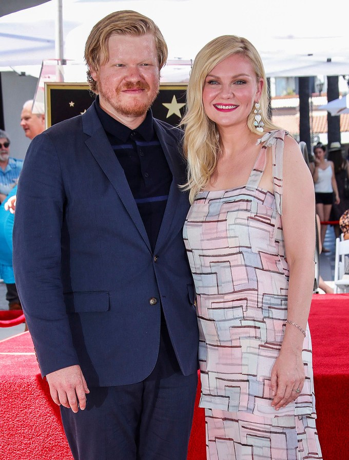 Kirsten Dunst & Jesse Plemons At Her Hollywood Walk Of Fame Ceremony