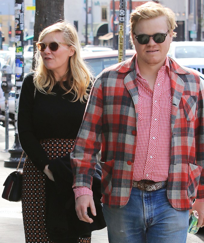 Kirsten Dunst & Jesse Plemons In LA In 2017