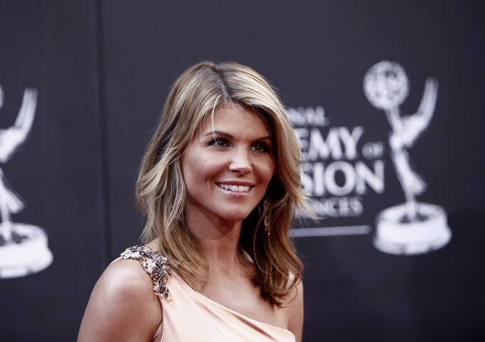 Lori Loughlin at the Emmy Awards