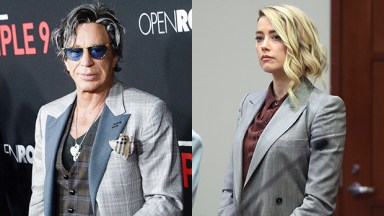 mickey rourke, amber heard