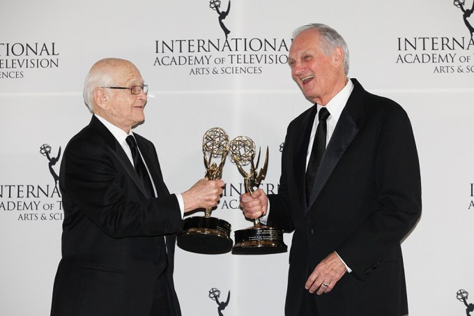 Norman Lear & Alan Alda In 2014