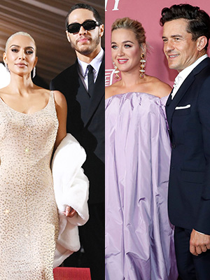 Kim Kardashian, Pete Davidson, Katy Perry, Orlando Bloom