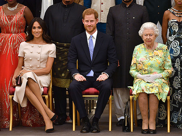 Meghan Markle, Prince Harry, Queen Elizabeth