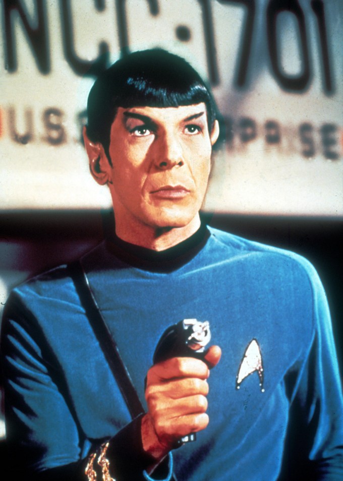 Leonard Nimoy in all his Spock glory